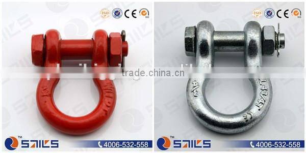 Electro Galv US Type G-2130 Bolt Anchor Shackle