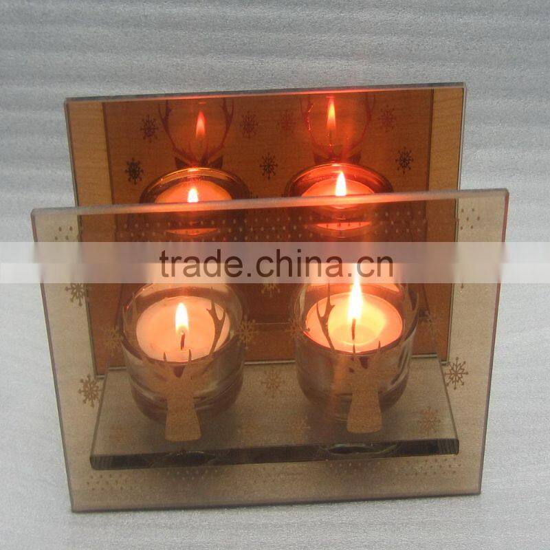 2016 christmas candle holder for christmas decor