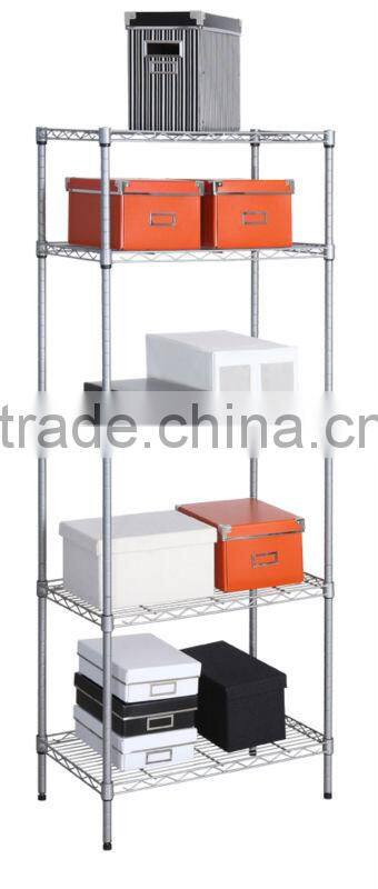CE gray epoxy coated wire shelving