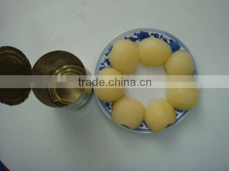 canned pear halves
