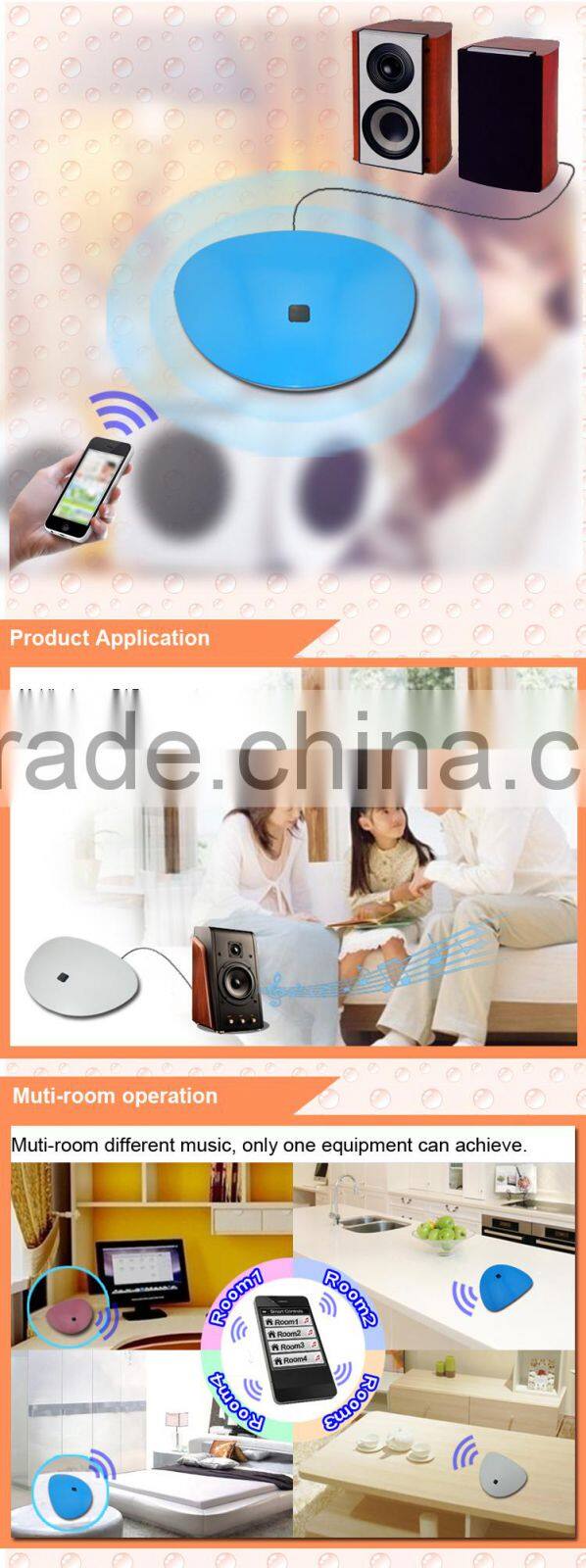 Compare wireless transmitter receiver audio box dlna airplay wifi device