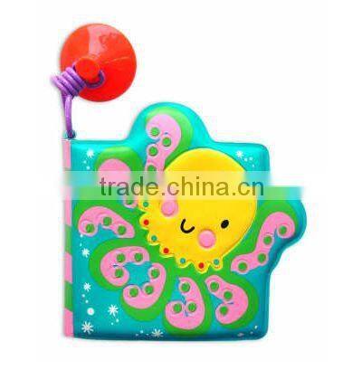 Eco-friendly material Baby bath book,Plastic baby bath book, Bath book