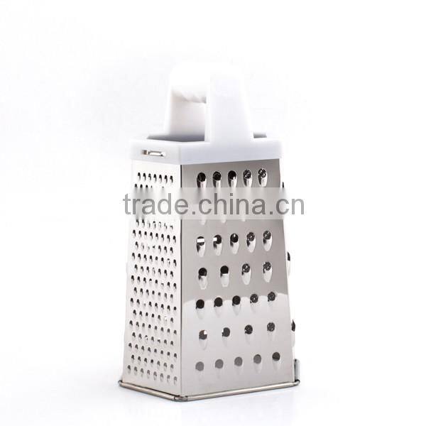 2016 Newfangled 6 side stainless steel handheld food grater