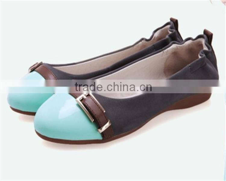 Brand new women flat shoes 2016 women closed shoes with high quality XT-DA0893