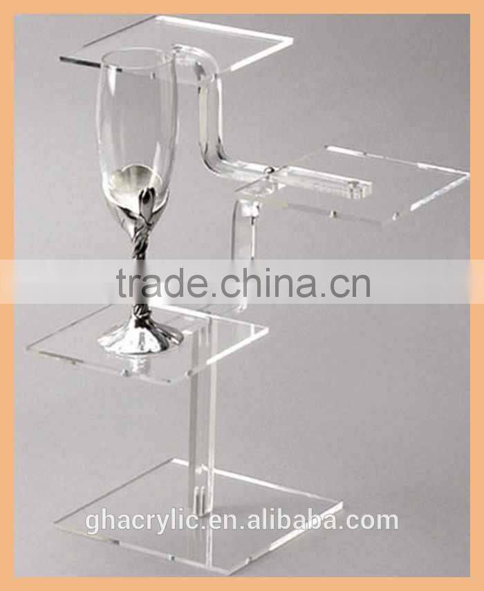 advertising equipment acrylic display rack for advertising rack