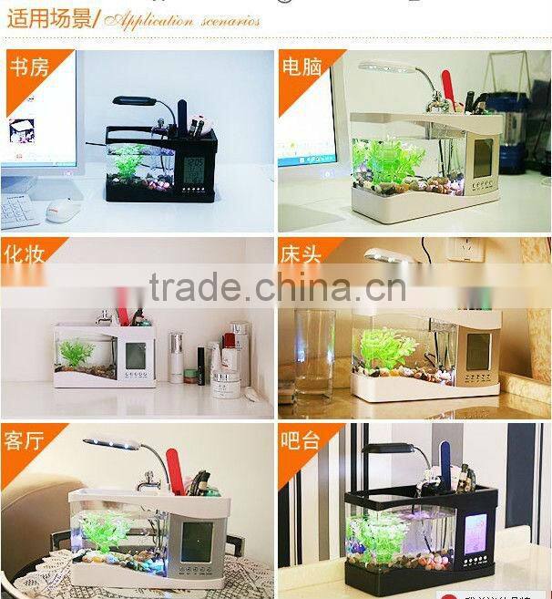 For wholesale mini coffee table fish tank