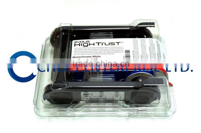 High Trust Evolis RCT015NAA White Ribbon for Primacy Printer White Ribbon