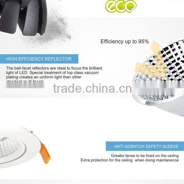 SAA CE RoHS arrival 8 inch 40w led down light