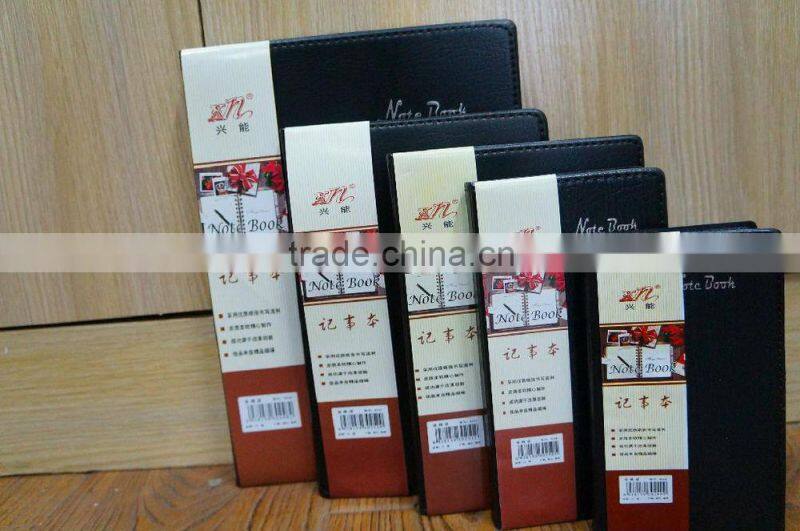 Customize A4 B5 A5 A6 PU Leather Notebook With Elastic Band