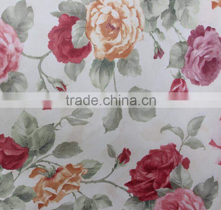 100% Polyester soft velvet Fabric sofa fabric print