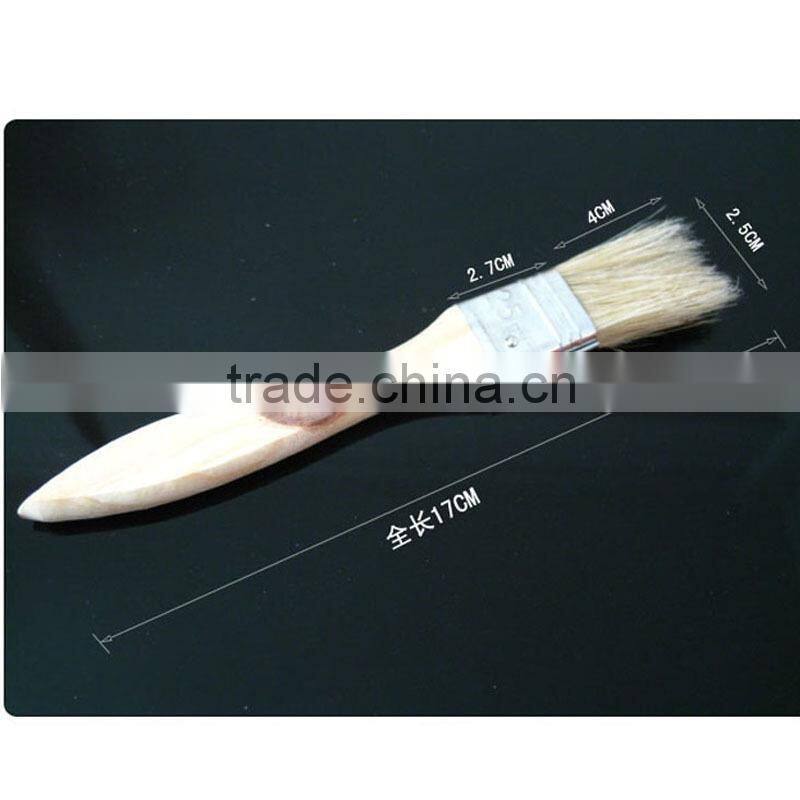 Barbecue BBQ wooden baking brush