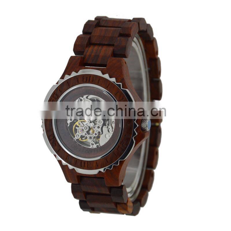 Bewell Handmade Eco-Friendly 100% Natrual Wood Watch Custom Made Souvenir