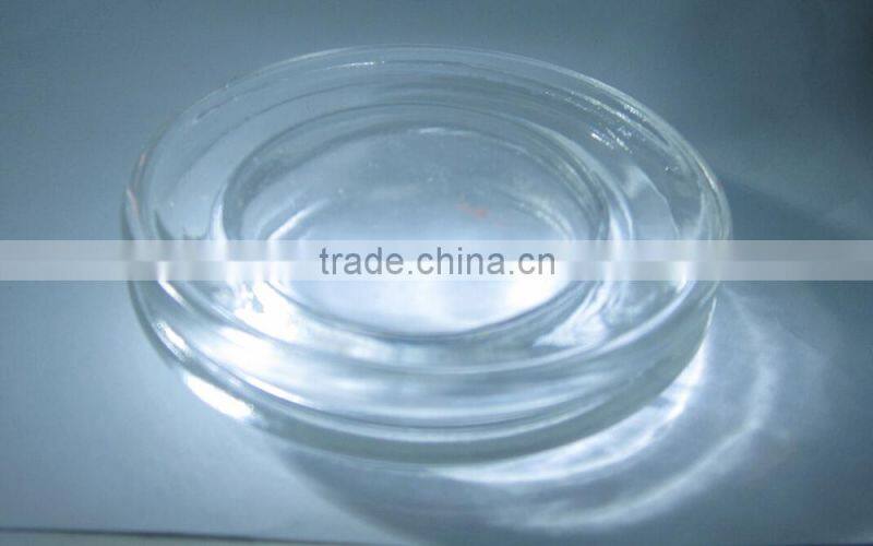 round glass lid for glass jar