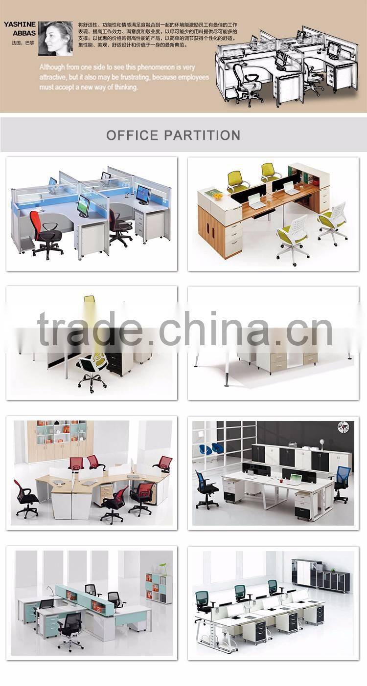 China manufacturing modern office partition/open office workstation