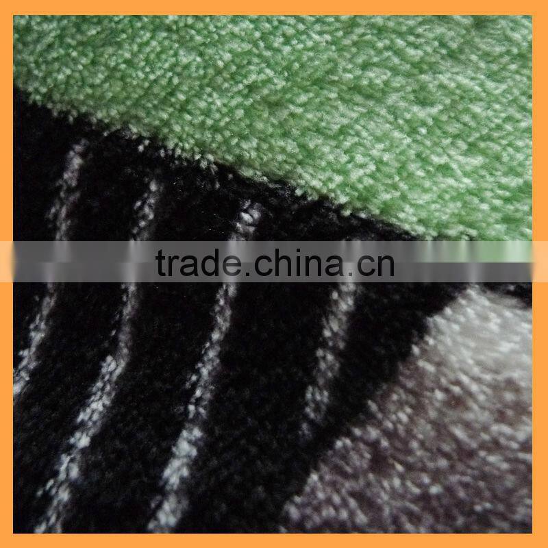 car printed coral fleece blanket made in China