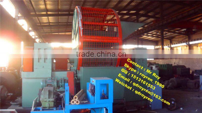 Waste Used tire cutting machine rubber tire cutting machine