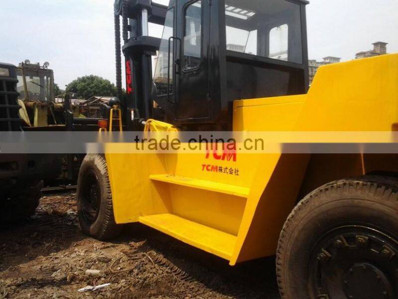 Hot selling Used TCM Forklift 20T | Japanese TCM Used Forklift 20 ton