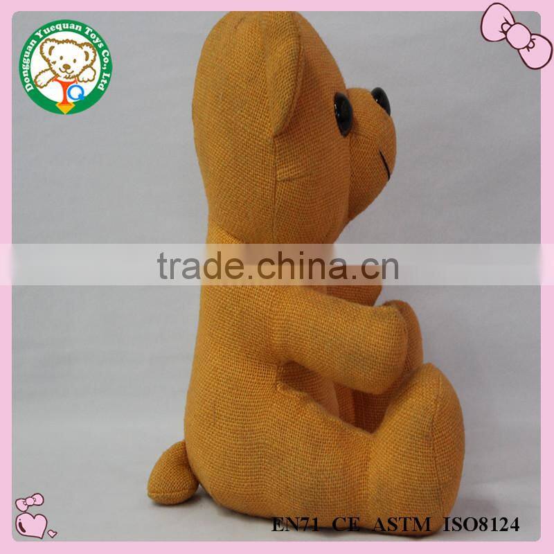 Baby loved toys brown sitting teddy bear birthday gifts plush toys