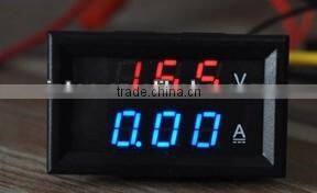 DC digital voltage meter two-color dual display digital meter Ammeter DC0-300V