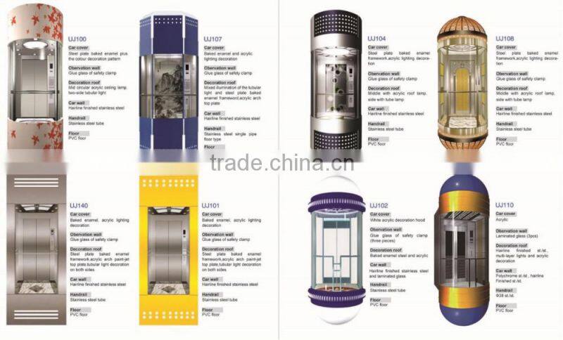 XY Elevator Observational Cabin Glass Cabin