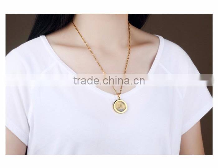 316L stainless steel zircon jewellery for women religion pendant