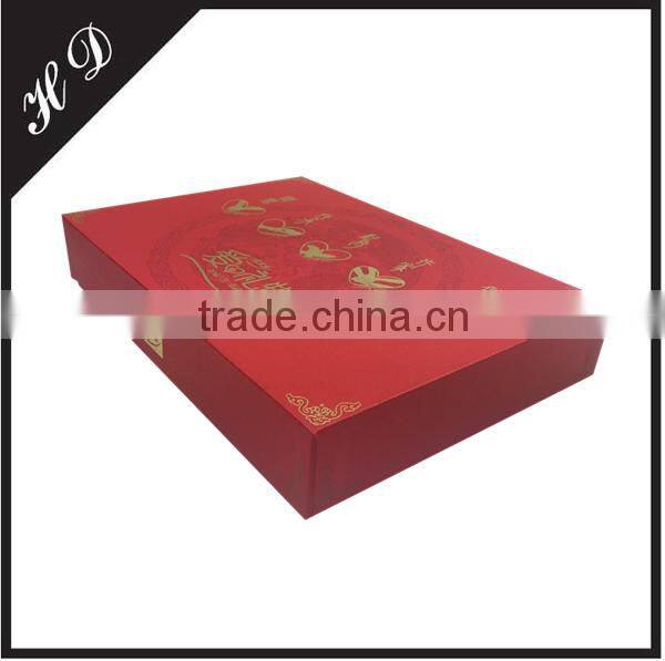 Custom Red Gift Box Packing