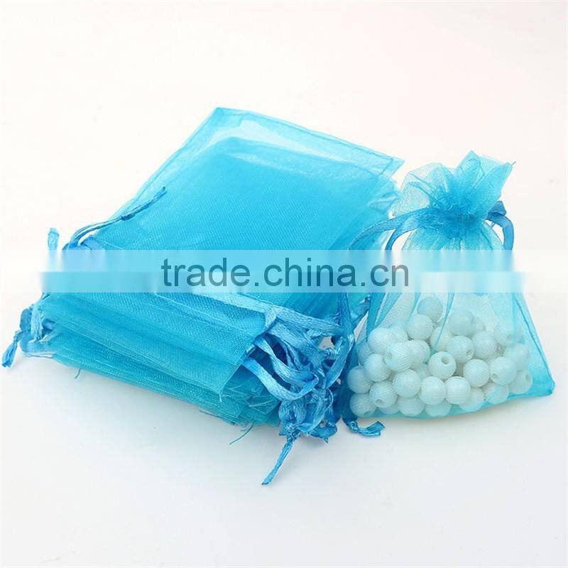 10x15cm purple 100 organza gift bags Wedding party Jewellery Storage Pouches