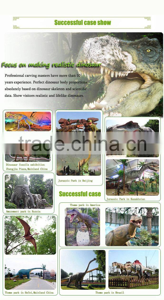 Remote control Animatronic Dinosaur model T-rex