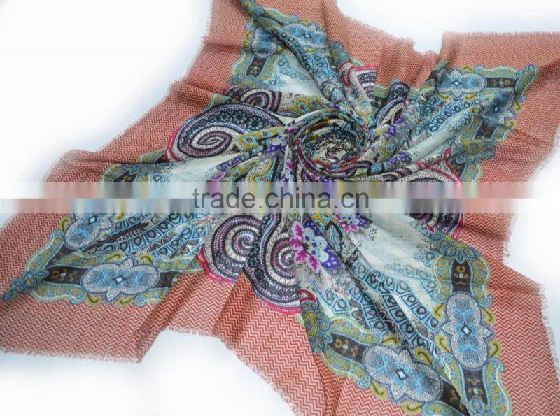 animal print head scarf