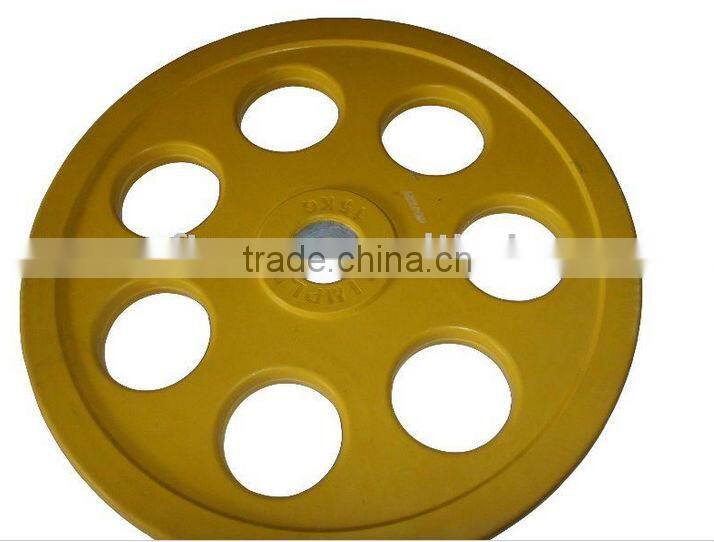 seven hole rubber weight plate