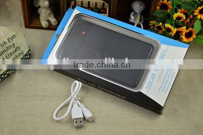new design promotion gift OEM solar power bank 10000mah private label