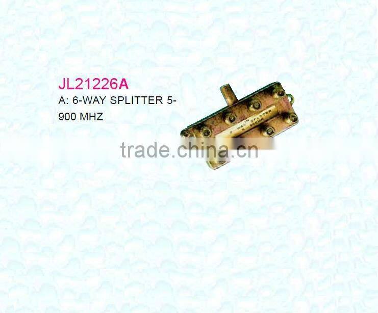 6 Way Small type CATV Splitter