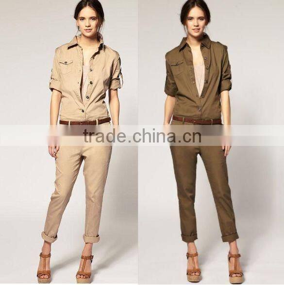 2016 cotton blouse fabric 21s*21s+70D for women pants coat