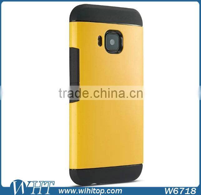 2015 New Products TPU PC Shockproof Dustproof Armor Case Cover for HTC One M9