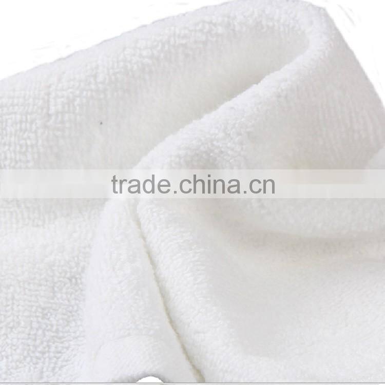 eco-friendly natural cotton white towel set