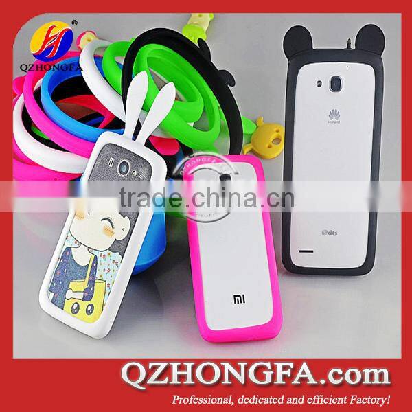 Hot sale silicone bracelet silicone cover for phone