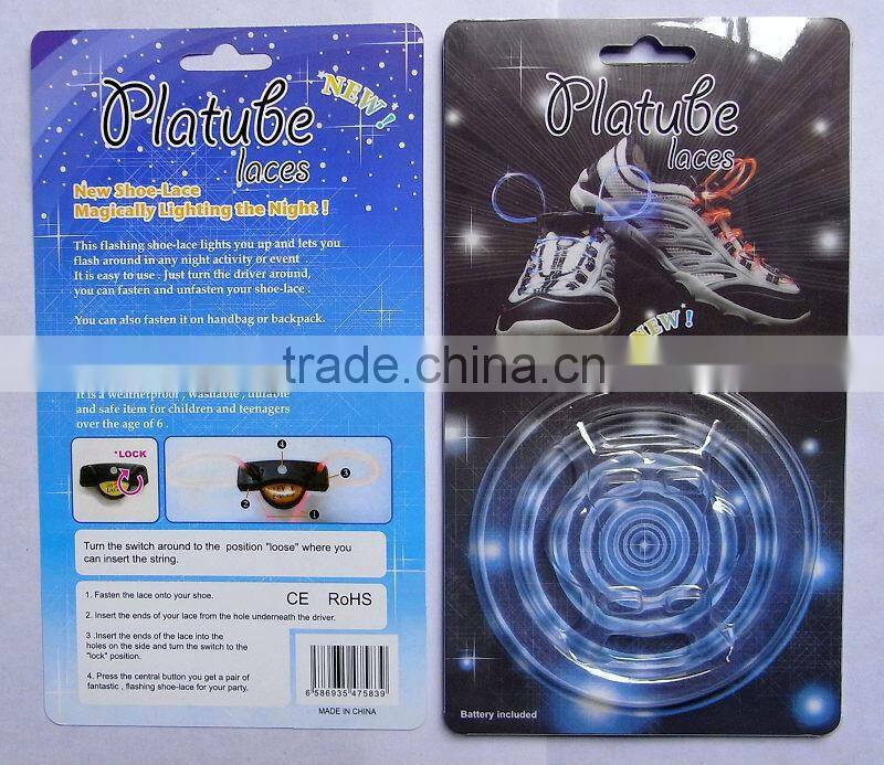 Glow luminous shoelace