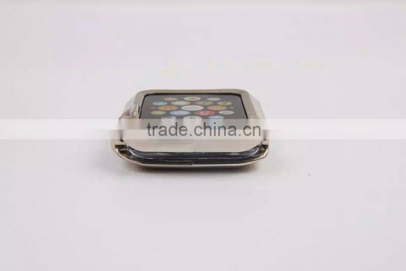 100% perfect fit for apple watch 38mm aluminum Plating pattern case