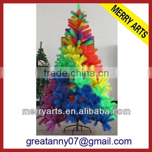 20cm small inflatable mini crystal green artificial christmas tree indoor decoration