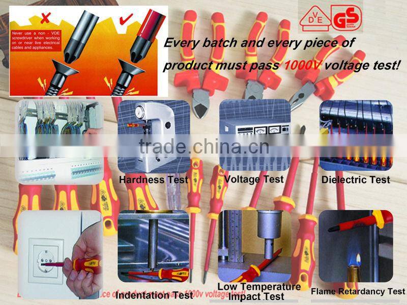 D258-5 7 PCS VDE ELECTRICAL Insulated SCREWDRIVER SET