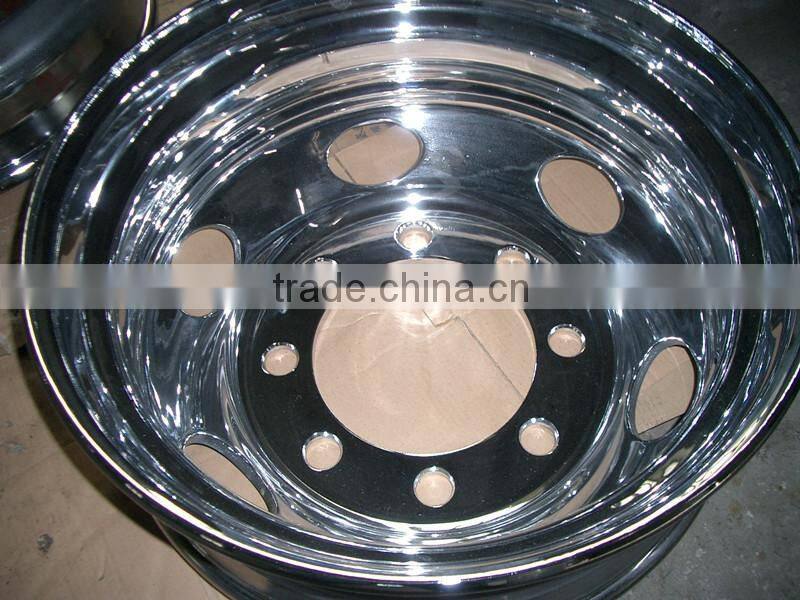 High Quality 8.25*22.5 & 9.00x22.5 Truck Chromed Wheel Rim