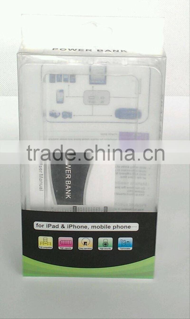 Fashion Custom portable power bank 10000 mah with full capacity