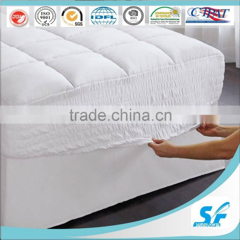 cotton down mattress topper