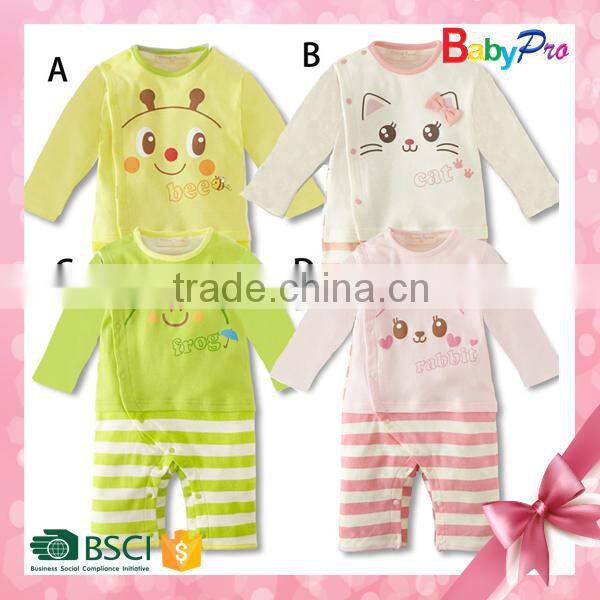2015 hot sale baby clothes cute baby romper cotton baby romper