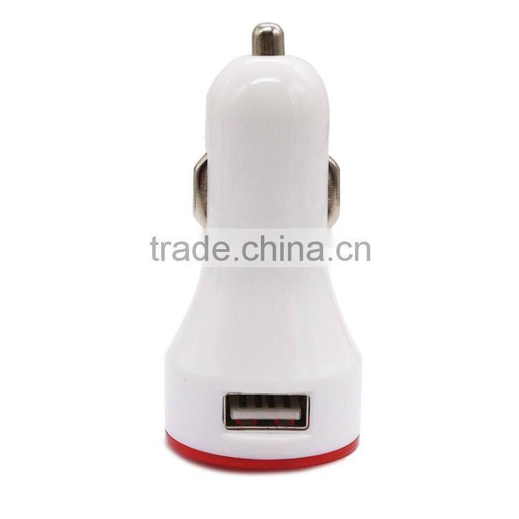 wholesale 5V2.1A dual usb car charger for all smart phone