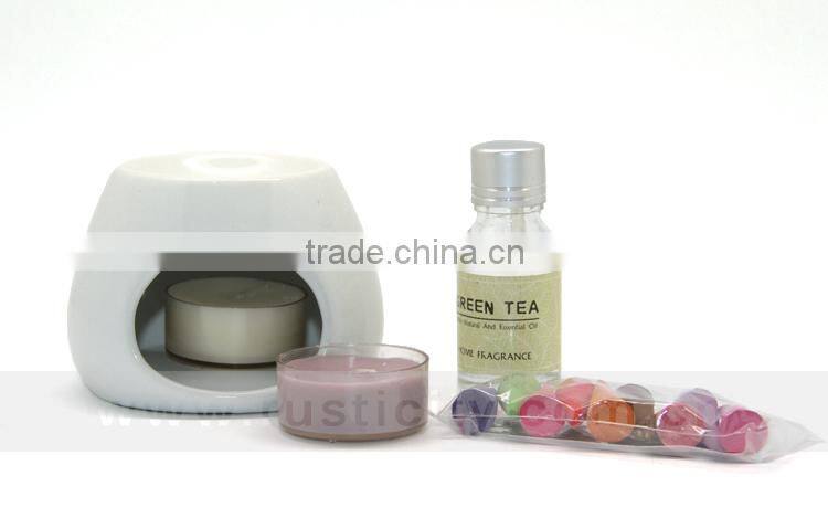 White Ceramic Decorative Oil Burners