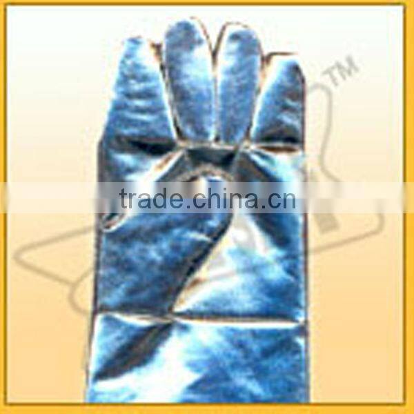 Aluminized Hand Gloves / Industrial Hand Gloves (SSS-0626)