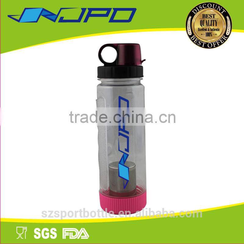 26oz bpa free and eco friendly high quality plastic tea strainer, bottle manufactured