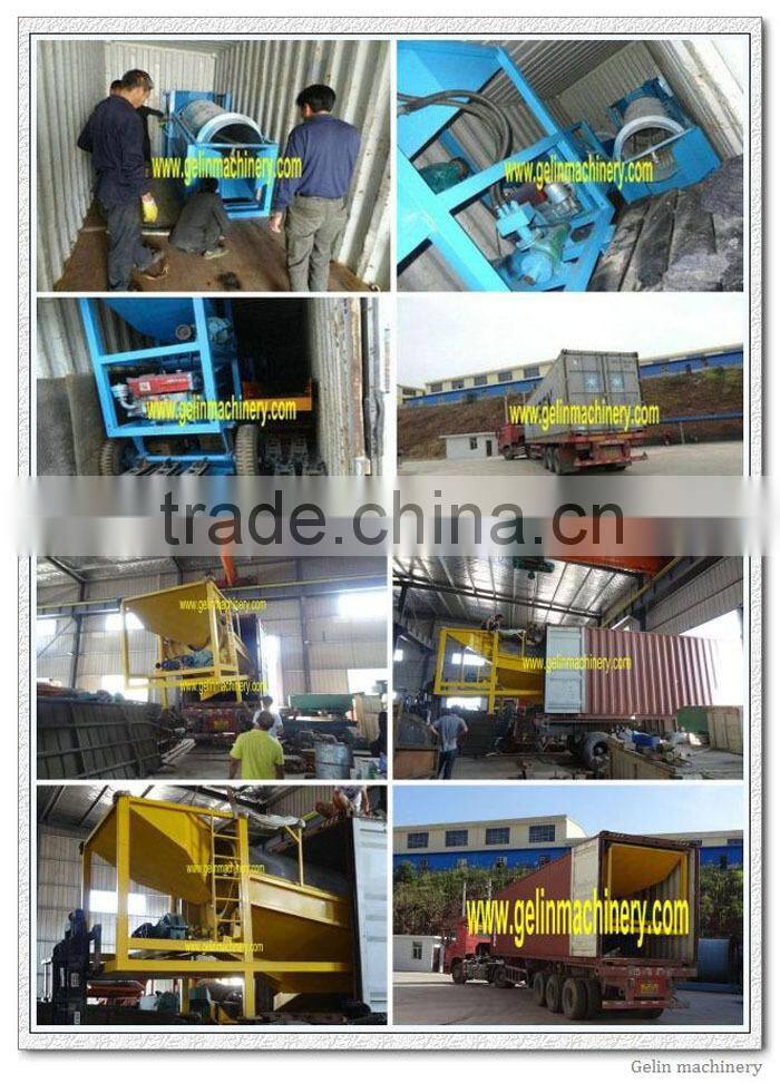 Gold washing trommel