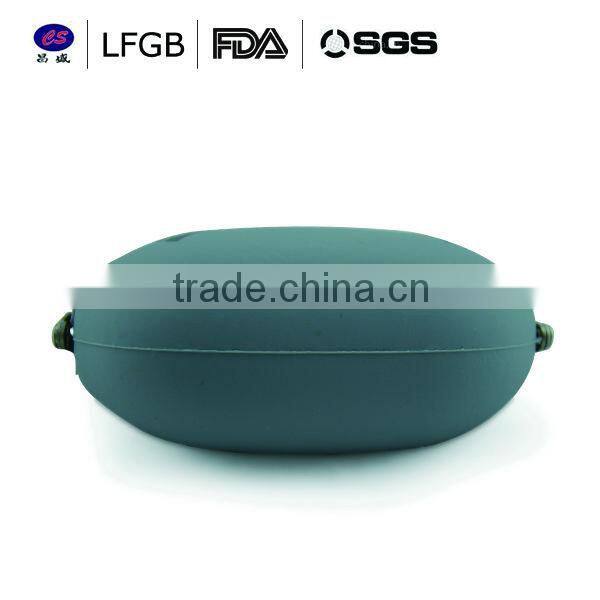 2014 Hot sale and fashionable cat shape silicone change wallet